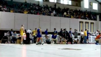 157 lbs quarter-finals Andy McCulley Wyoming vs. Chase White Nebraska Kearney