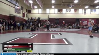 113 lbs Round 2 - Max Siegel, Tinley Park (Andrew) vs Gabe Christensen, Dubuque Senior