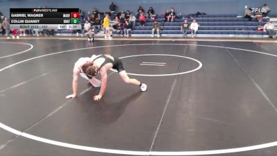 157 lbs Semifinal - Gabriel Wagner, Mary vs Collin Quandt, Unattached