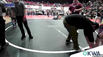 Consolation - Atlas Sayre, Owasso Takedown Club vs Kase Karriman, Grove Takedown Club