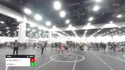 101 lbs Consi Of 4 - Noelle Cervantes, Espana WC vs Willow Clark, Falls Academy