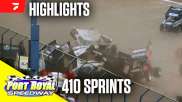 Highlights | 410 Sprints at Port Royal Speedway 4/6/24