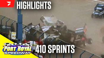 Highlights | 410 Sprints at Port Royal Speedway 4/6/24