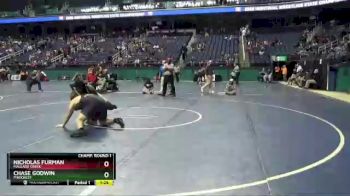 4 lbs Champ. Round 1 - Chase Godwin, Pinecrest vs Nicholas Furman, Mallard Creek