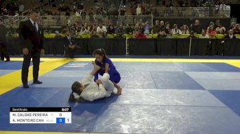 MAYSSA CALDAS PEREIRA BASTOS vs AMANDA MONTEIRO CANUTO 2024 Pan Jiu Jitsu IBJJF Championship