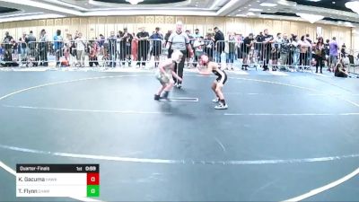 55 lbs Quarterfinal - Kainoa Gacuma, Hawkeye WC vs Trey Flynn, Champions WC