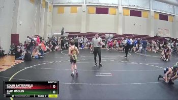 66 lbs Semifinal - Liam Osolin, C2X vs Colin Satterfield, Eastside Youth Wrestling
