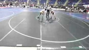 130 lbs Rr Rnd 2 - Isaiah Vialpando, Misfits vs Hudson Ascough, 307 Wrestling