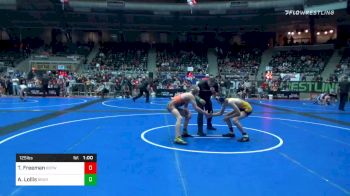 125 lbs Consolation - Trevor Freeman, Bristow vs Andrew Lollis, Broken Arrow