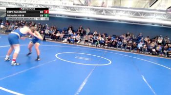 215 lbs Consolation Bracket - Richard Job III, Seward vs Cope Railsback, Norton Community HS