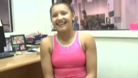 Lizzy LeDuc Happy and Seeking New Goals at Metroplex Gymnastics