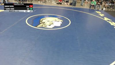 113 lbs Champ. Round 1 - Jairo Kish, Unattached vs Drew Patel, Unattached