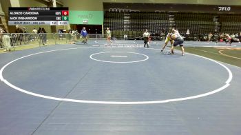 285 lbs Consi Of 16 #2 - Alonzo Cardona, Hope International vs Jack Disharoon, Emmanuel College (MA)