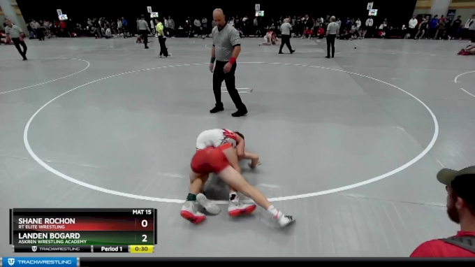 106 lbs Cons. Round 4 - Shane Rochon, RT Elite Wrestling vs Landen ...