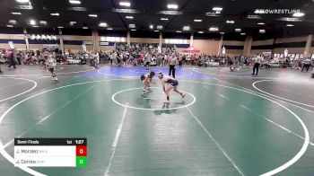 83 lbs Semifinal - Jaxon Moralez, NM Gold vs Jacob Correa, Central Coast Most Wanted