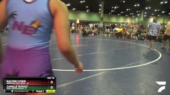 130 lbs Round 5 (6 Team) - Kayden Sipp, Nebraska Hula Girls vs Delanie Westcott, Iowa Minion Nation