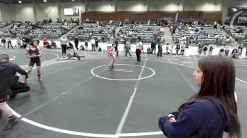 74 lbs Quarterfinal - Adriel Flores, Warriors Of Christ vs Tayven Kem, Ravage WC