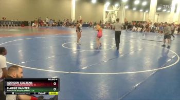 130 lbs Round 4 (8 Team) - Addison Cozzens, Team Iowa Crazy Coconuts vs Maggie Painter, Nebraska Widow Makers