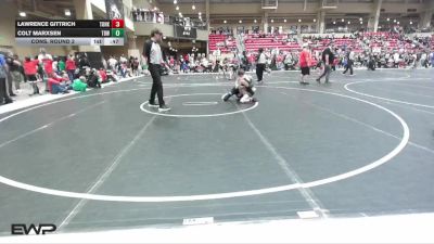 67 lbs Cons. Round 2 - Colt Marxsen, The Best Wrestler vs Lawrence Gittrich, Team Of Hard Knox