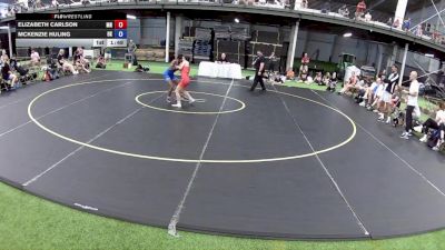 90 lbs Elizabeth Carlson, Minnesota vs Mckenzie Huling, Oklahoma