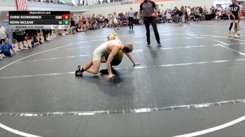 113 lbs Round 3 (6 Team) - Kevin McLean, Gladiator Alliance vs Chris Schnobrick, Cowboy WC