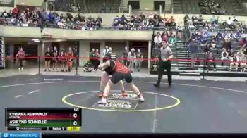 165 lbs Champ. Round 1 - Ashlynd Schnelle, Oregon vs Cyriana Reinwald, Horicon