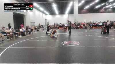 113 lbs Round 2 (4 Team) - Preston Morrison, Backyard Brawlers Gold vs Levi Green, West Forsyth Wrestling Club
