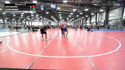 126 lbs Consi Of 16 #2 - Colton Wade, PA vs Garrett Johnson, WV