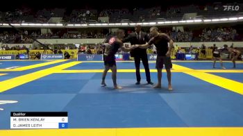 MICHAEL BRIEN KENLAY vs DANIEL JAMES LEITH 2022 World IBJJF Jiu-Jitsu No-Gi Championship