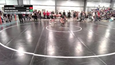 154-156 lbs Round 4 - Micah Reynolds, Natrona County vs Lane Mullins, Central