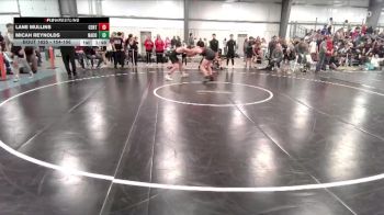 154-156 lbs Round 4 - Micah Reynolds, Natrona County vs Lane Mullins, Central