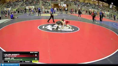 78 lbs Cons. Semi - Asher Jex, Legacy Elite Wrestling Club vs Calvin Averett, Red Devil Mat Club