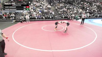 5A 144 lbs Semifinal - Alex Lindquist, Viewmont vs Blake Buckway, Box Elder