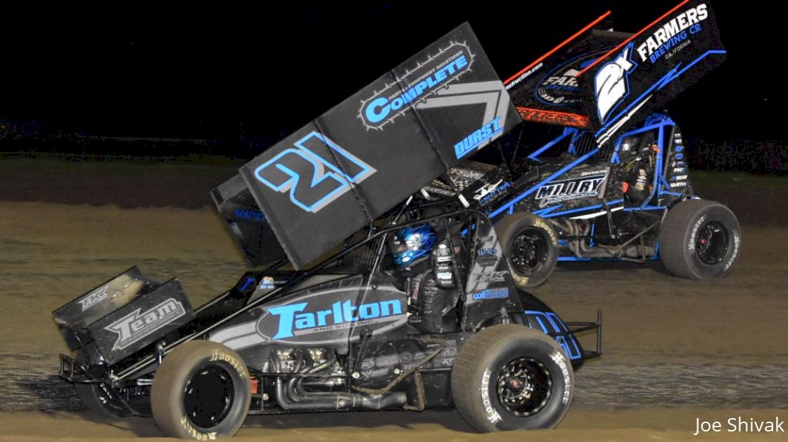 NARC Sprint Cars Begin Busy Stretch At Tulare's Thunderbowl