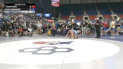 144 lbs Cons. Rd Of 32 - Gavin Green, Pennsylvania vs Isaias Hernandez, New Jersey