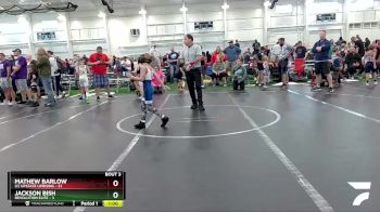 64 lbs Round 1 (6 Team) - Mathew Barlow, U2 Upstate Uprising vs Jackson Bish, Revolution Elite