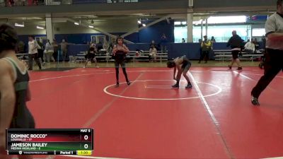 65 lbs Round 4 (6 Team) - Dominic Rocco*, Louisville vs Jameson Bailey, Medina Highland