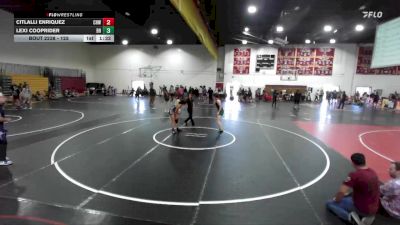 125 lbs Round 2 - Citlalli Enriquez, Chino Hills WC vs Lexi Cooprider, Bonita HS