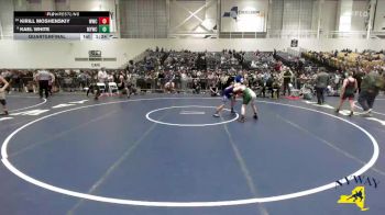 93 lbs Quarterfinal - Kirill Moshenskiy, Willpower Wrestling Club vs Kael White, Malone Youth Wrestling Club