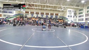 145 lbs Cons. Round 2 - Mariane Meriga, Scripps Ranch vs Natalia Corrao-broussard, Mater Dei Catholic