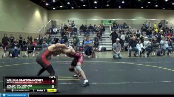 105 lbs Champ. Round 1 - William Grafton-Hodgetts, Bulldog Premier Wrestling Club vs Valentino Adamo, Wrestling University