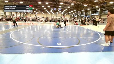 132 lbs Rr Rnd 3 - Isaac Mayora, Claw & Conquer - HSB vs Isaak SKELLY, FORGE H/S 2 - HSB