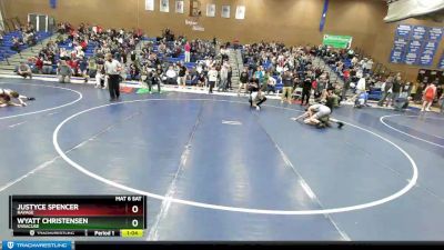 116 lbs Cons. Round 4 - Justyce Spencer, Ravage vs Wyatt Christensen, Syracuse