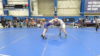 197 lbs Semifinal - Josh Negron, Castleton vs Gabe Monroe, Coast Guard