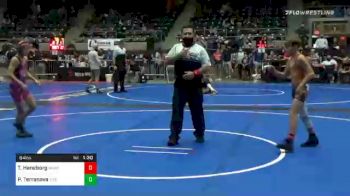 84 lbs Quarterfinal - Tyler Haneborg, Midwest Destroyers vs Pj Terranova, Bitetto Trained