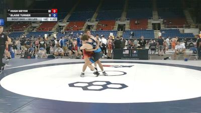 190 lbs Cons. Quarters - Hugh Meyer, North Dakota vs Blaise Turner, Idaho