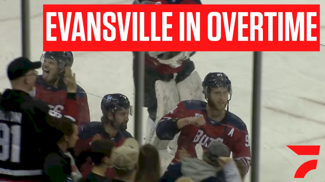 SPHL Playoffs: Evansville Thunderbolts Tie Series In OT