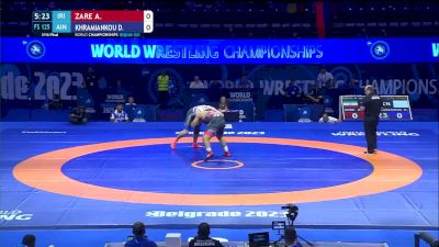 125 kg Qualif. - Amir Hossein Abbas Zare, Iran vs Dzianis Khramiankou, Individual Neutral Athletes