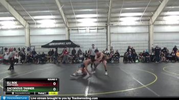 150/170 Round 3 - Eli Roe, Unattached vs Zacorious Tanner, West Michigan Pursuit