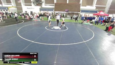 157 lbs Cons. Round 4 - Aaron Williams, Mountain View vs Tanner Bodily, Skyview